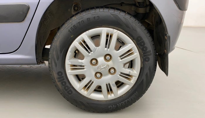 2011 Hyundai Santro Xing GLS, Petrol, Manual, 1,41,380 km, Left Rear Wheel