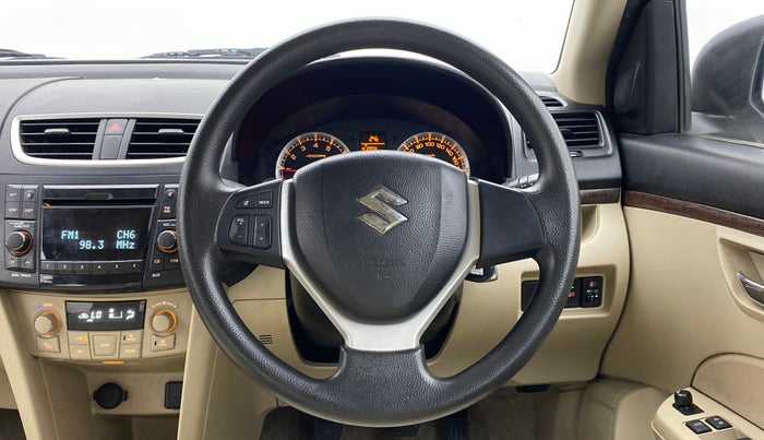 2013 Maruti Swift Dzire ZXI 1.2 BS IV, Petrol, Manual, 46,749 km, Steering Wheel Close Up