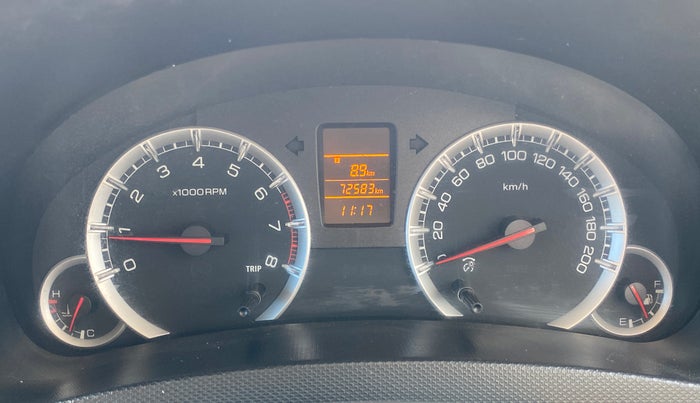 2014 Maruti Swift VXI, Petrol, Manual, 72,574 km, Odometer Image