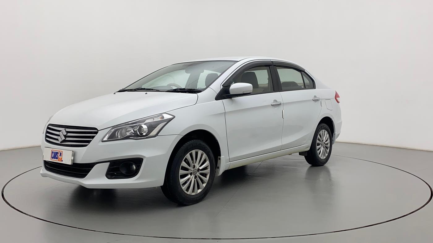 2018 Maruti Ciaz ZETA 1.4  AT PETROL, Petrol, Automatic, 64,686 km, Left Front Diagonal