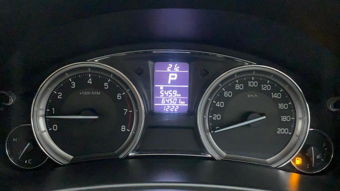 2018 Maruti Ciaz ZETA 1.4  AT PETROL, Petrol, Automatic, 64,686 km, Odometer Image
