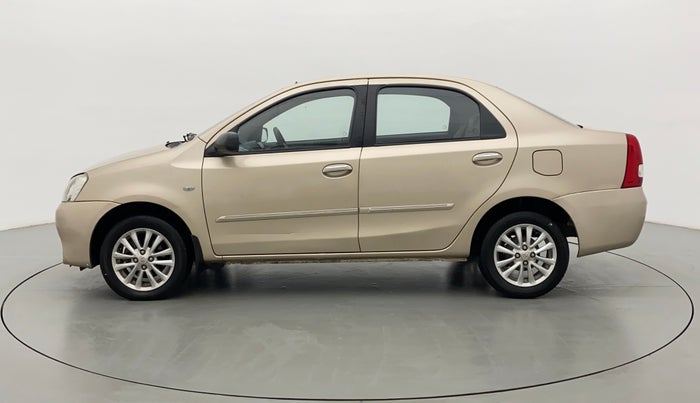 2012 Toyota Etios V, Petrol, Manual, 45,667 km, Left Side