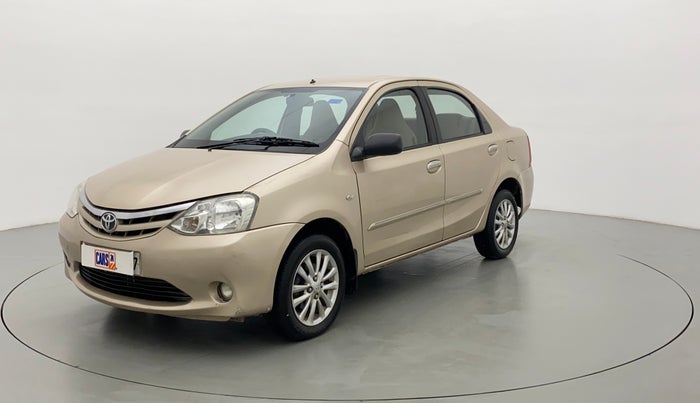 2012 Toyota Etios V, Petrol, Manual, 45,667 km, Left Front Diagonal