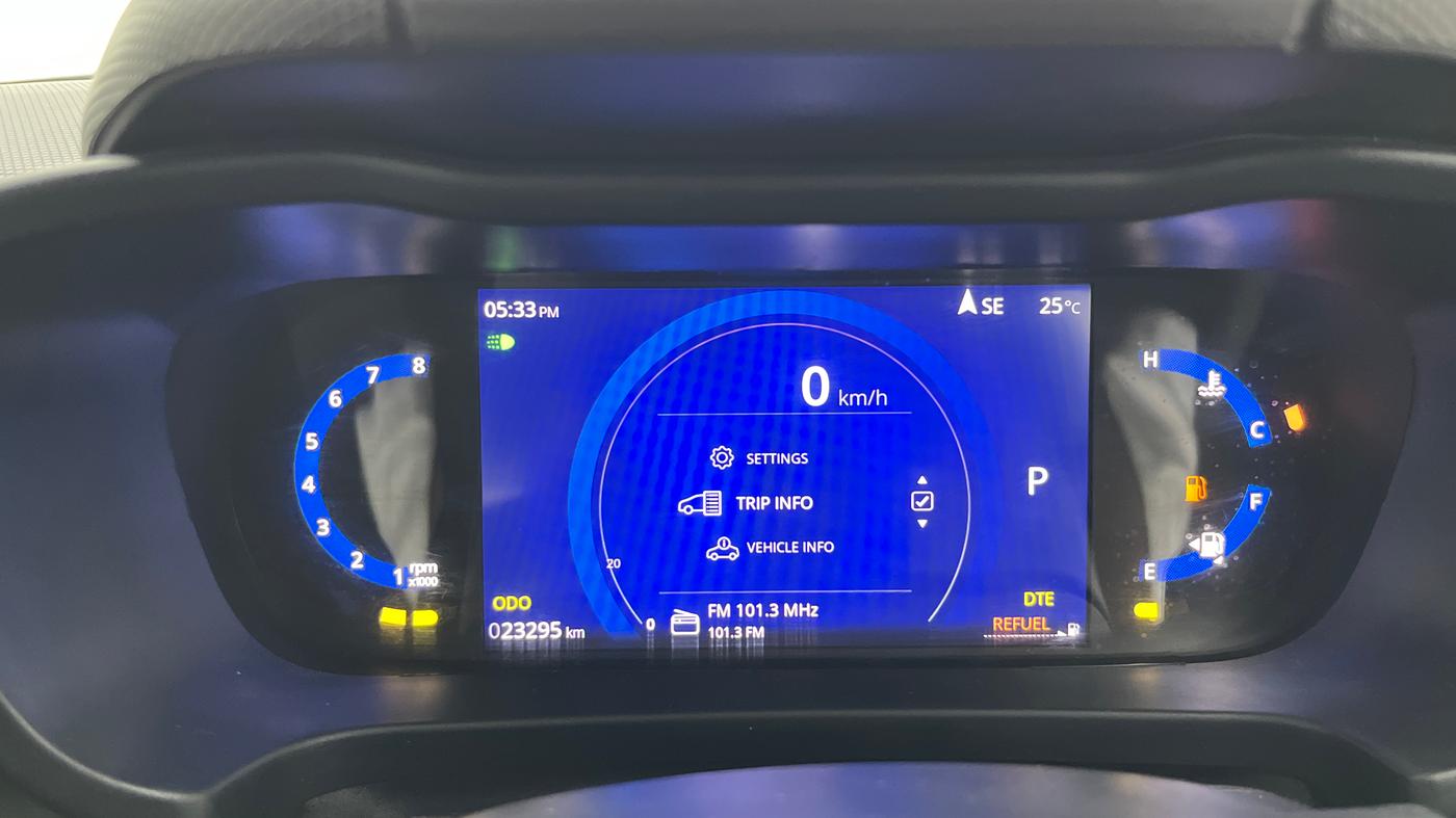 2024 Tata ALTROZ XZA Plus (S) Lux Dark Edition, Petrol, Automatic, 23,295 km, Odometer Image