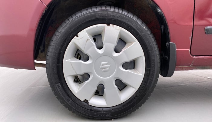 2014 Maruti Alto K10 VXI P, Petrol, Manual, 61,070 km, Left Front Wheel