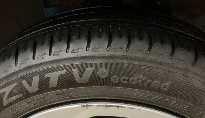 2024 Hyundai AURA S 1.2 CNG, CNG, Manual, 11,040 km, Left Rear Tyre Tread