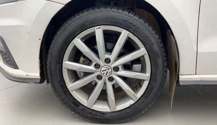 2019 Volkswagen Vento HIGHLINE PLUS 1.2 AT 16 ALLOY, Petrol, Automatic, 67,845 km, Left Front Wheel