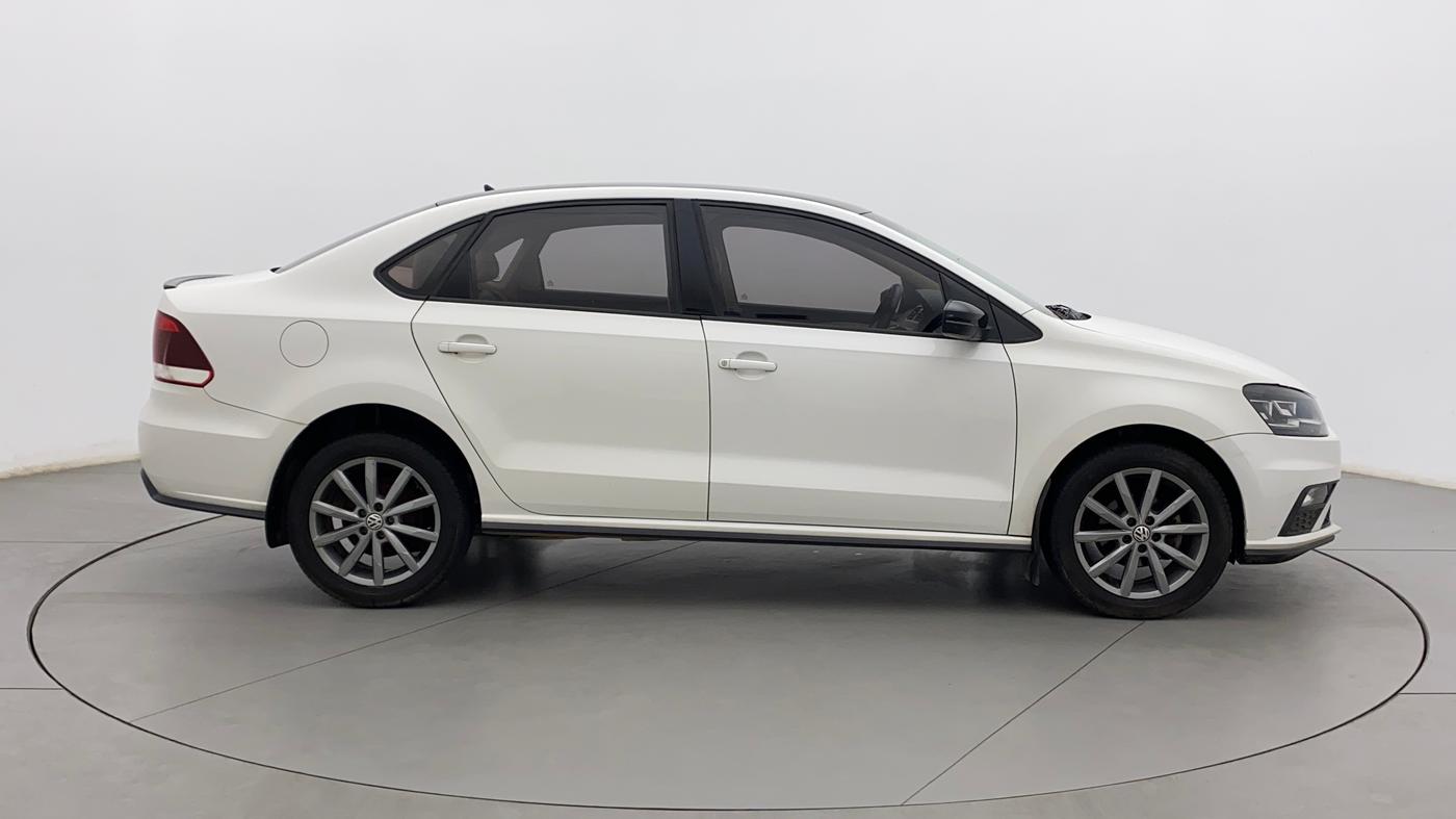 2019 Volkswagen Vento HIGHLINE PLUS 1.2 AT 16 ALLOY, Petrol, Automatic, 67,845 km, Right Side View
