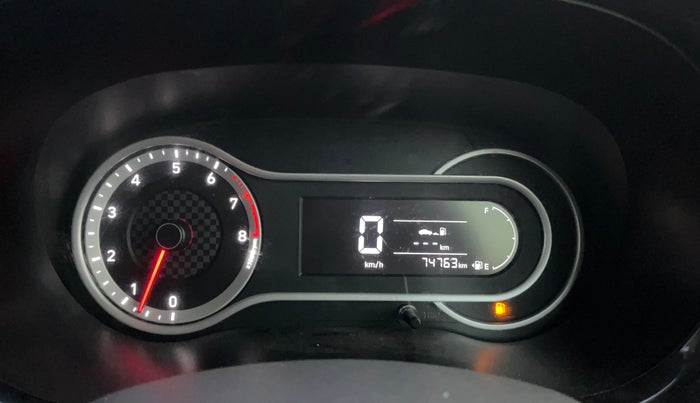 2020 Hyundai AURA SX 1.2, Petrol, Manual, 74,746 km, Odometer Image