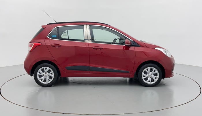 2017 Hyundai Grand i10 SPORTZ (O) 1.2 KAPPA VTVT, Petrol, Manual, 19,924 km, Right Side View