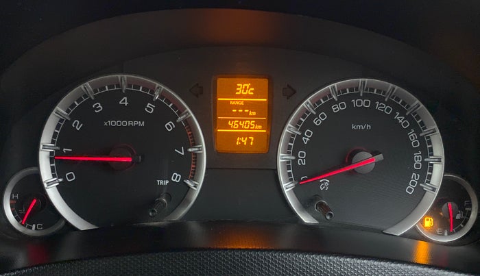 2012 Maruti Swift Dzire ZXI, Petrol, Manual, 46,405 km, Odometer Image