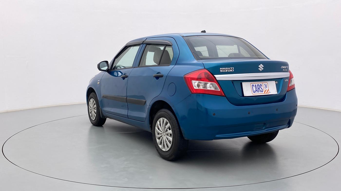 2012 Maruti Swift Dzire LXI, Petrol, Manual, 65,502 km, Left Back Diagonal