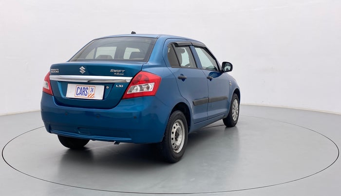 2012 Maruti Swift Dzire LXI, Petrol, Manual, 65,502 km, Right Back Diagonal