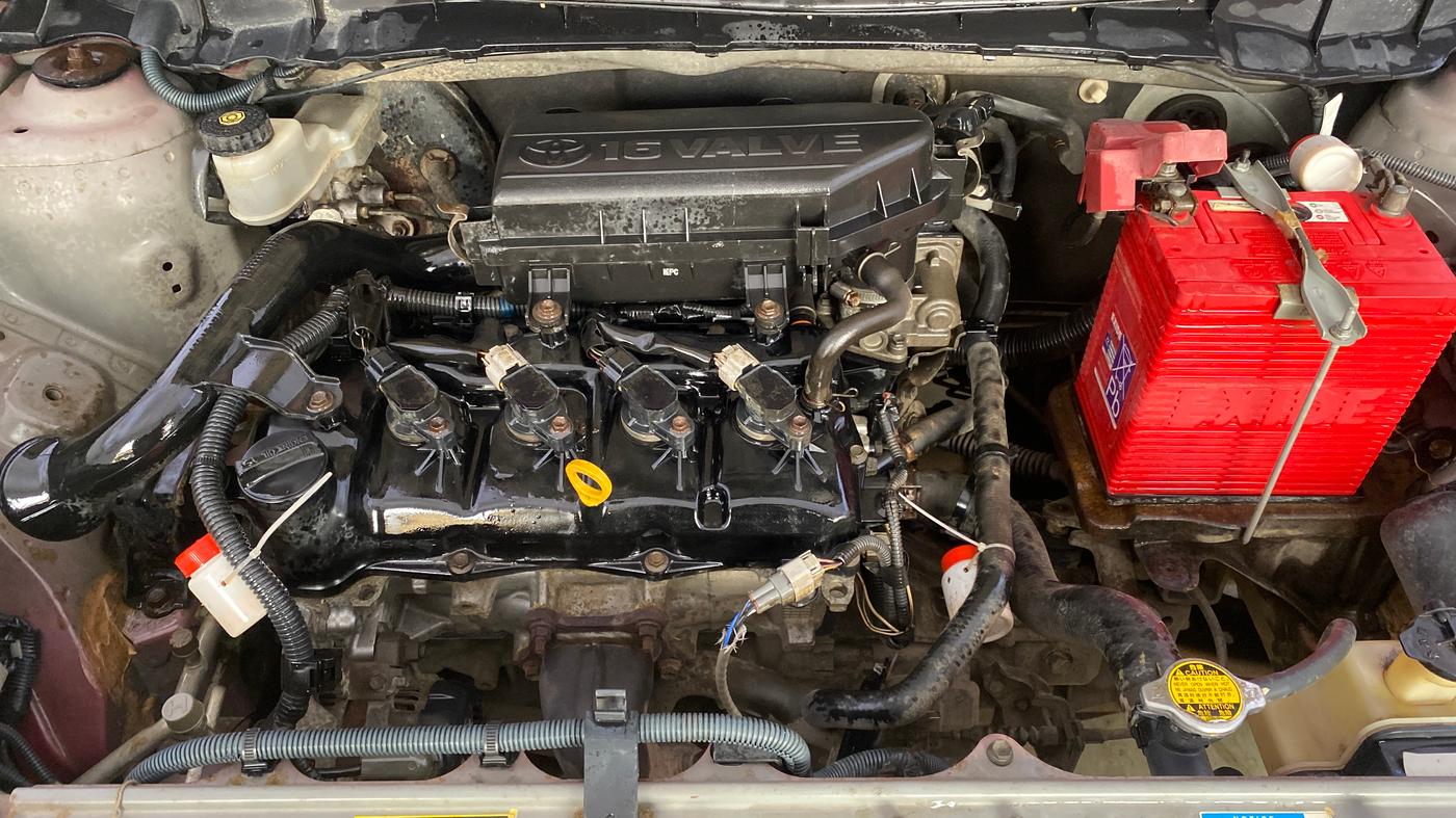 2012 Toyota Etios G, Petrol, Manual, 53,822 km, Engine View