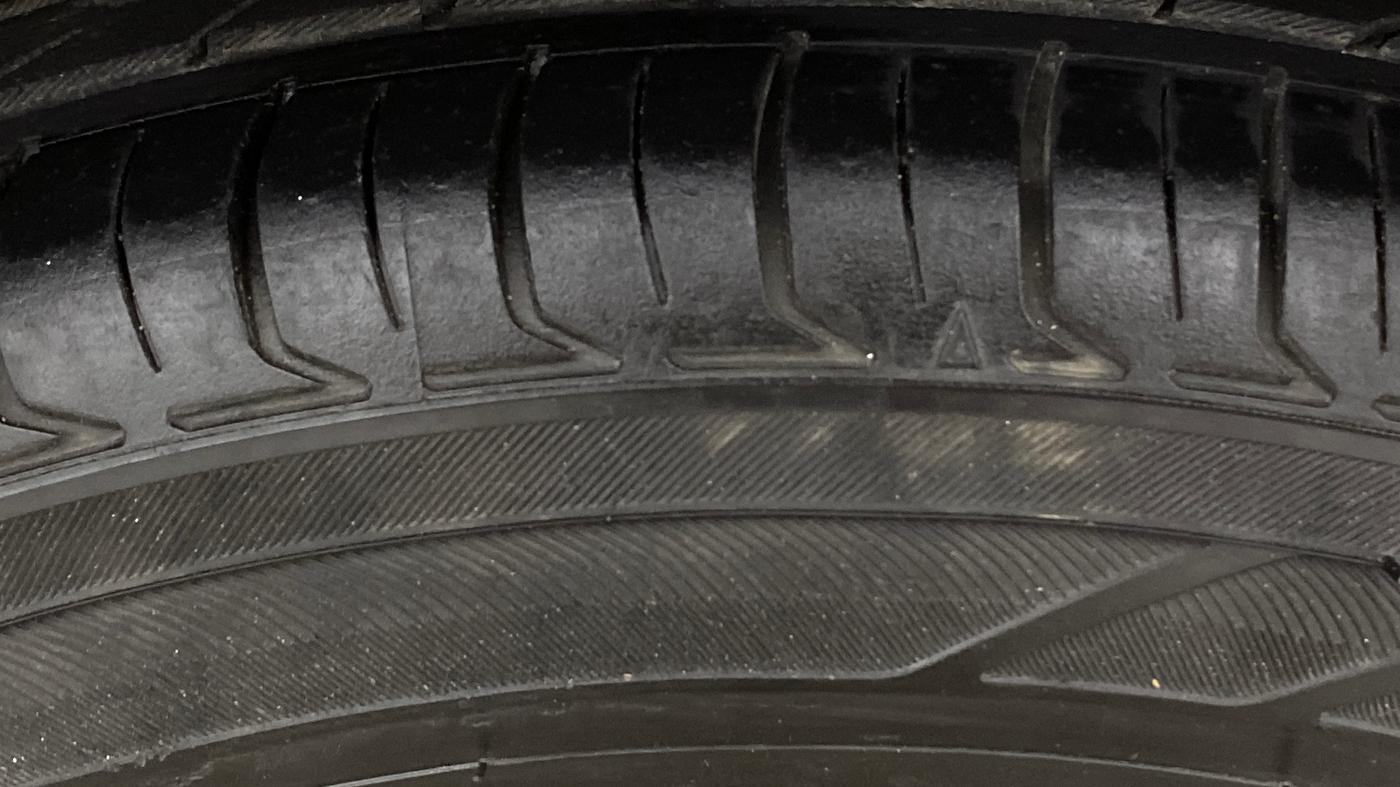 2019 Datsun Go T, Petrol, Manual, 82,279 km, Left Rear Tyre Tread
