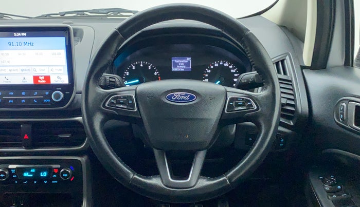 2018 Ford Ecosport TITANIUM 1.5L PETROL, Petrol, Manual, 35,862 km, Steering Wheel Close Up