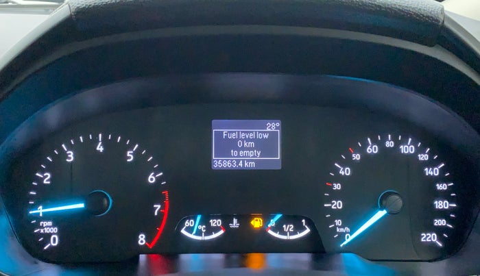 2018 Ford Ecosport TITANIUM 1.5L PETROL, Petrol, Manual, 35,862 km, Odometer Image