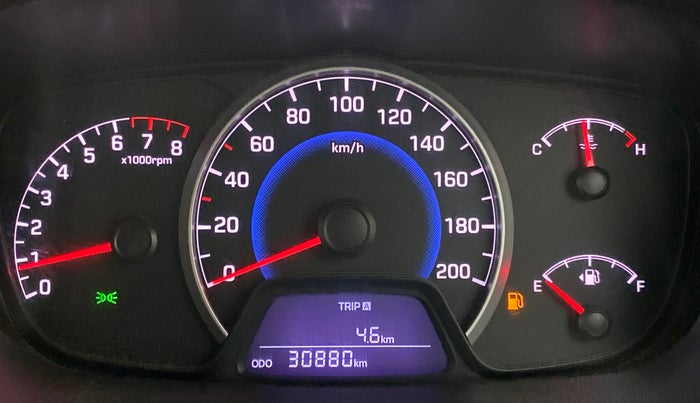 2015 Hyundai Grand i10 SPORTZ 1.2 KAPPA VTVT, Petrol, Manual, 30,880 km, Odometer Image