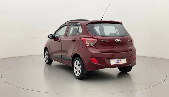 2015 Hyundai Grand i10 SPORTZ 1.2 KAPPA VTVT, Petrol, Manual, 30,880 km, Left Back Diagonal