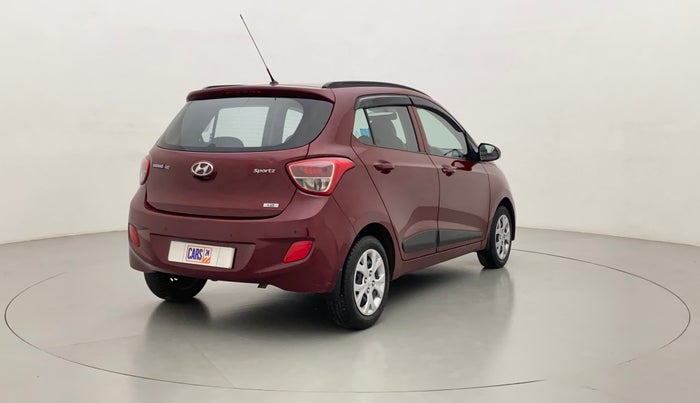 2015 Hyundai Grand i10 SPORTZ 1.2 KAPPA VTVT, Petrol, Manual, 30,880 km, Right Back Diagonal