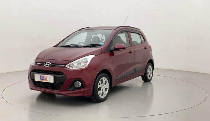 2015 Hyundai Grand i10 SPORTZ 1.2 KAPPA VTVT, Petrol, Manual, 30,880 km, Left Front Diagonal