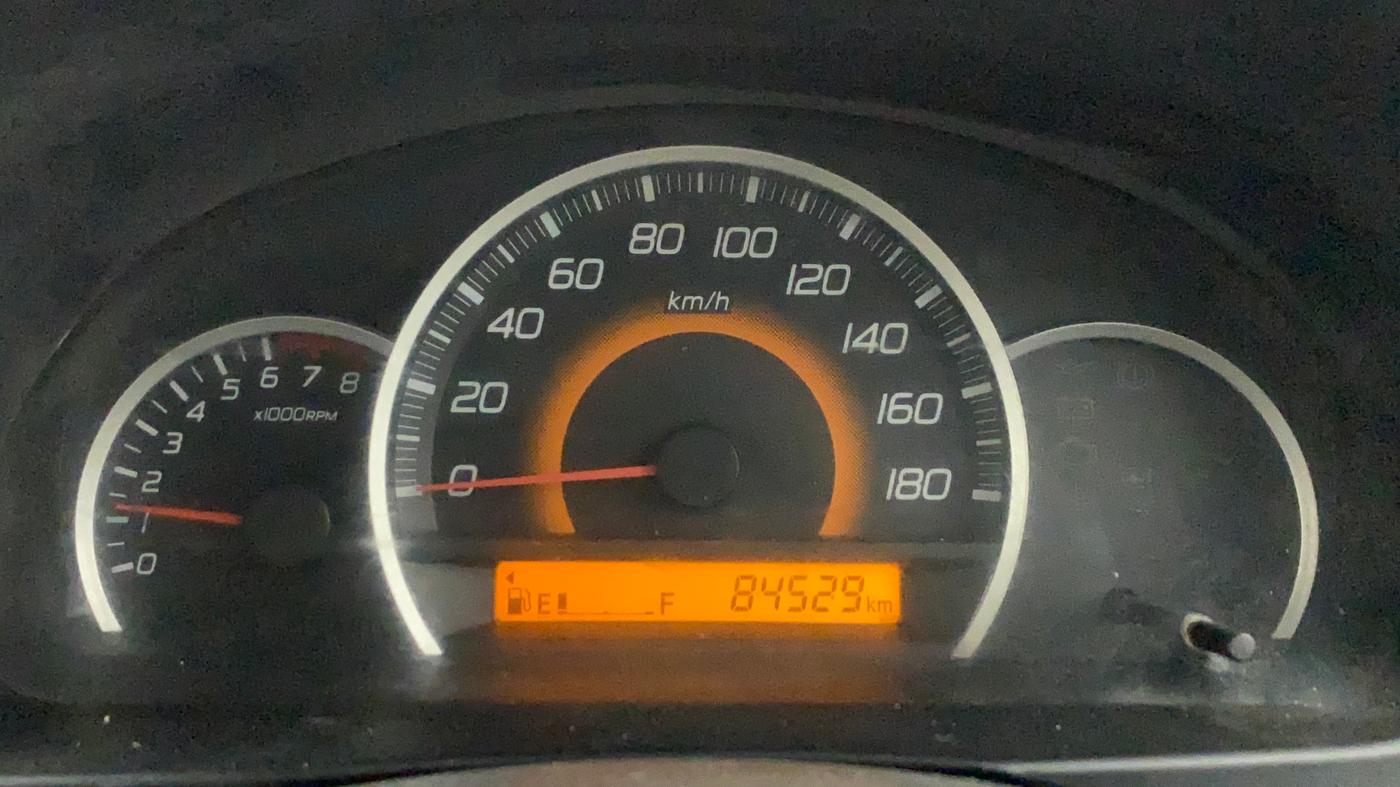 2014 Maruti Wagon R 1.0 VXI, Petrol, Manual, 84,529 km, Odometer Image