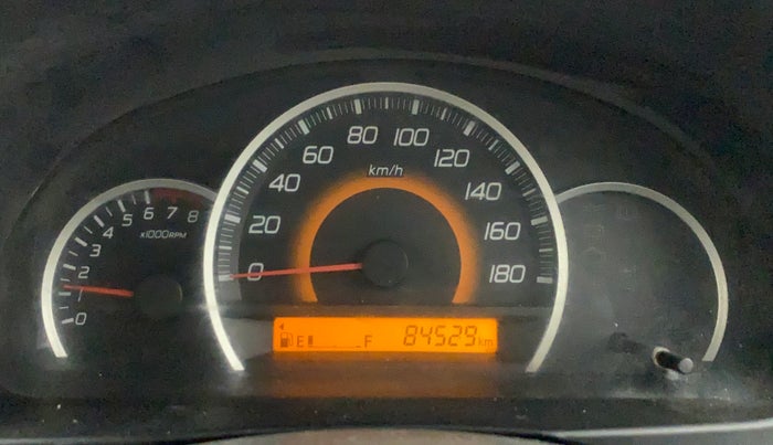 2014 Maruti Wagon R 1.0 VXI, Petrol, Manual, 84,529 km, Odometer Image