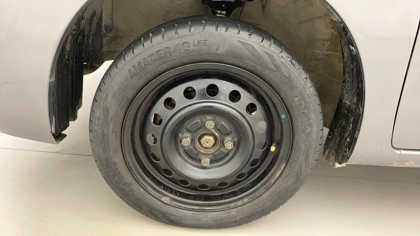 2014 Maruti Wagon R 1.0 VXI, Petrol, Manual, 84,529 km, Left Front Wheel