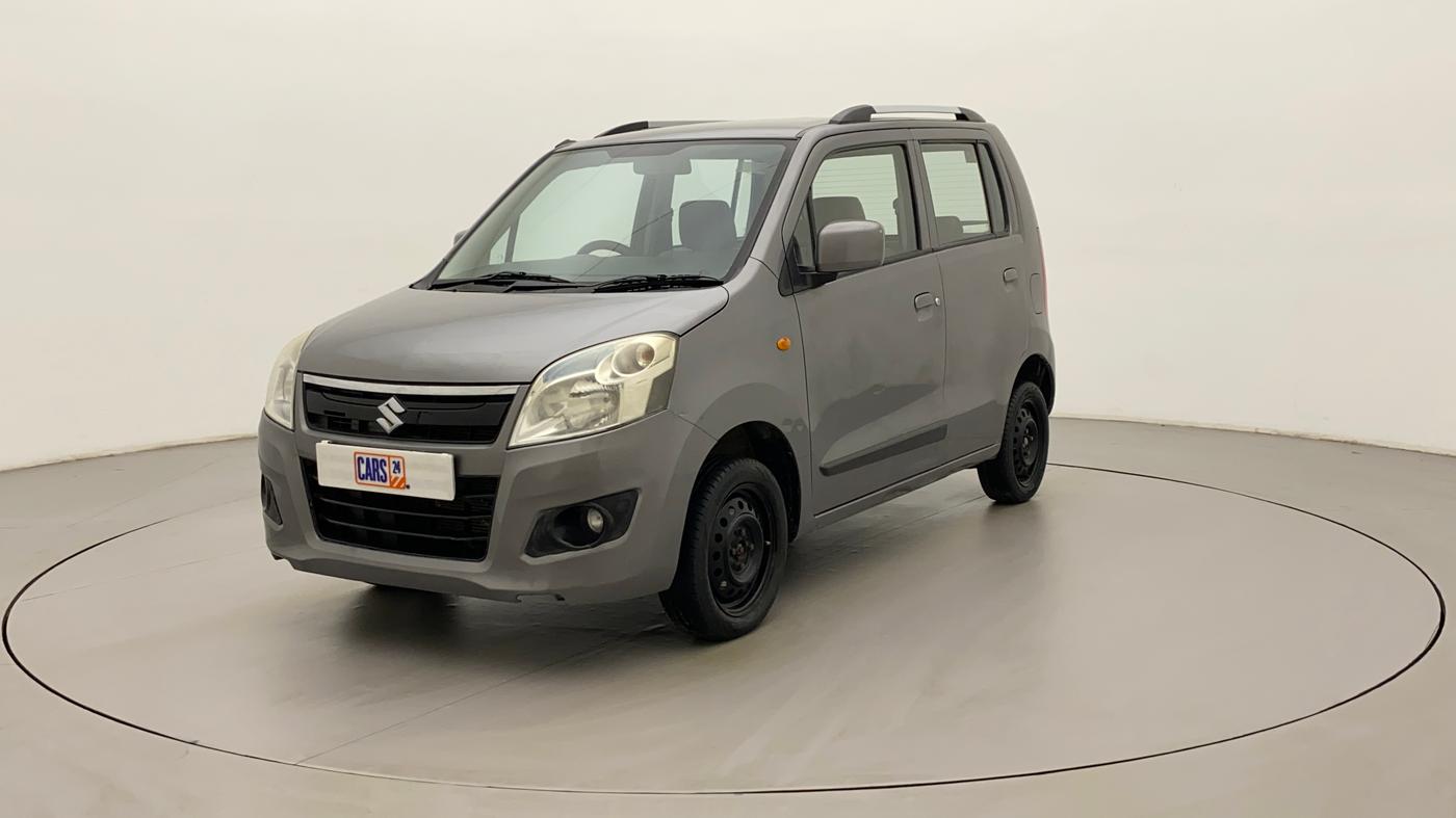 2014 Maruti Wagon R 1.0 VXI, Petrol, Manual, 84,529 km, Left Front Diagonal
