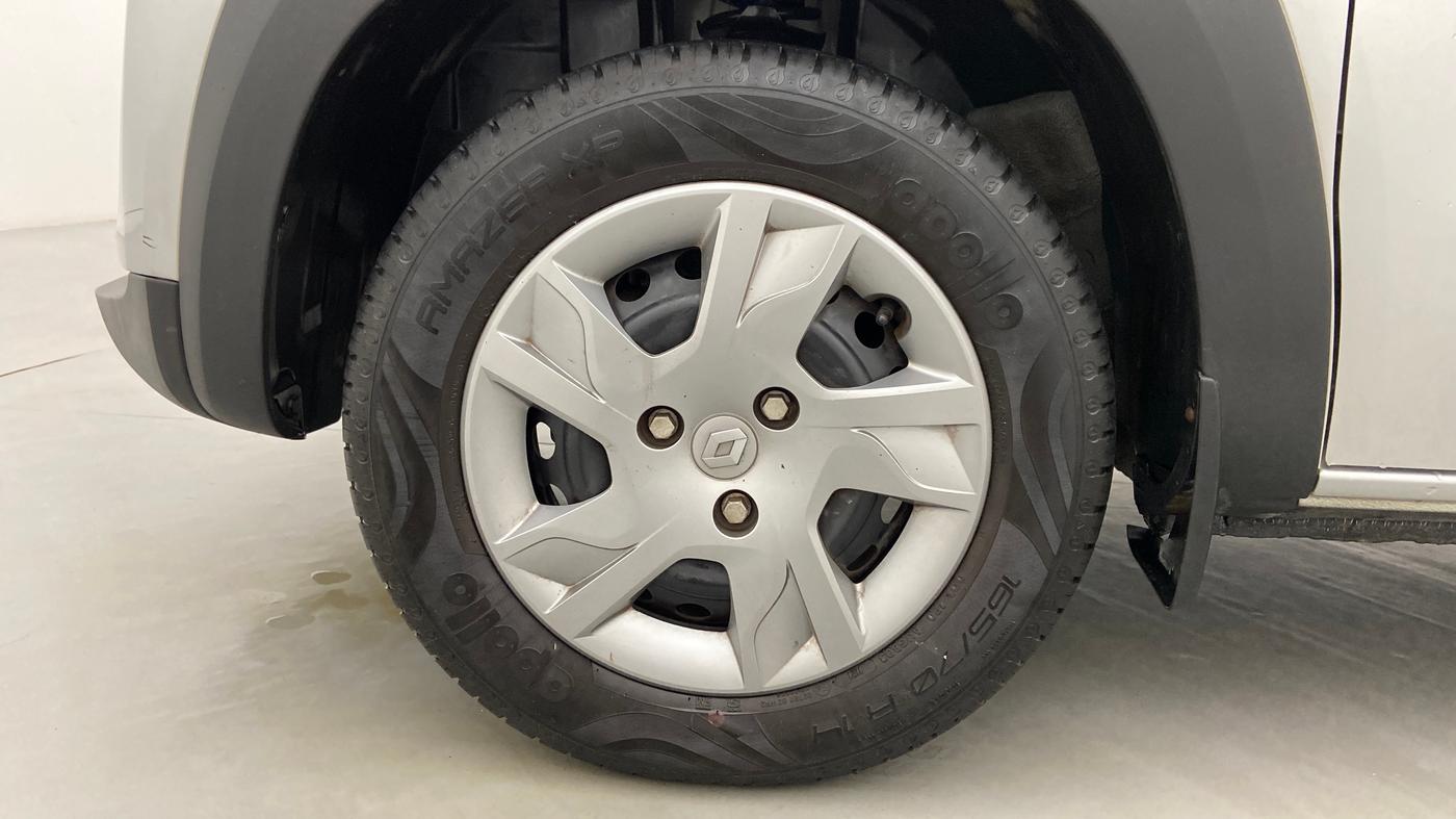 2021 Renault Kwid 1.0 RXT Opt, Petrol, Manual, 10,509 km, Left Front Wheel