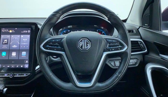 2021 MG HECTOR SHARP DCT PETROL, Petrol, Automatic, 12,463 km, Steering Wheel Close Up