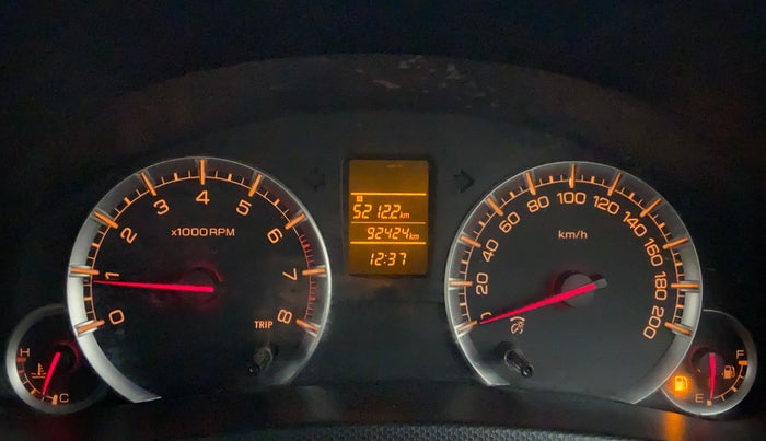 2014 Maruti Swift VXI D, Petrol, Manual, 92,380 km, Odometer Image