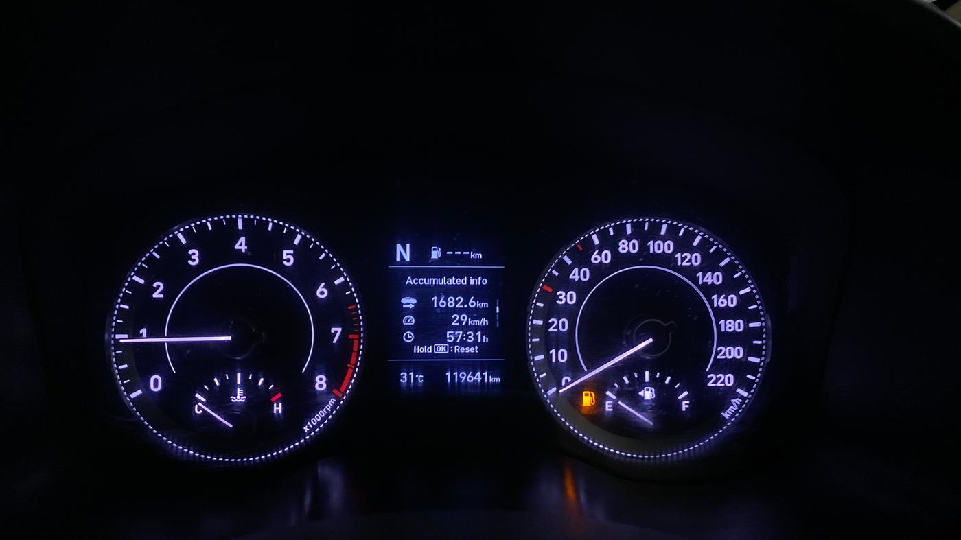 2020 Hyundai VENUE SX 1.0 TURBO IMT, Petrol, Manual, 1,19,424 km, Odometer Image