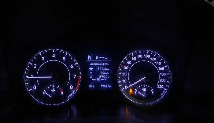 2020 Hyundai VENUE SX 1.0 TURBO IMT, Petrol, Manual, 1,19,631 km, Odometer Image