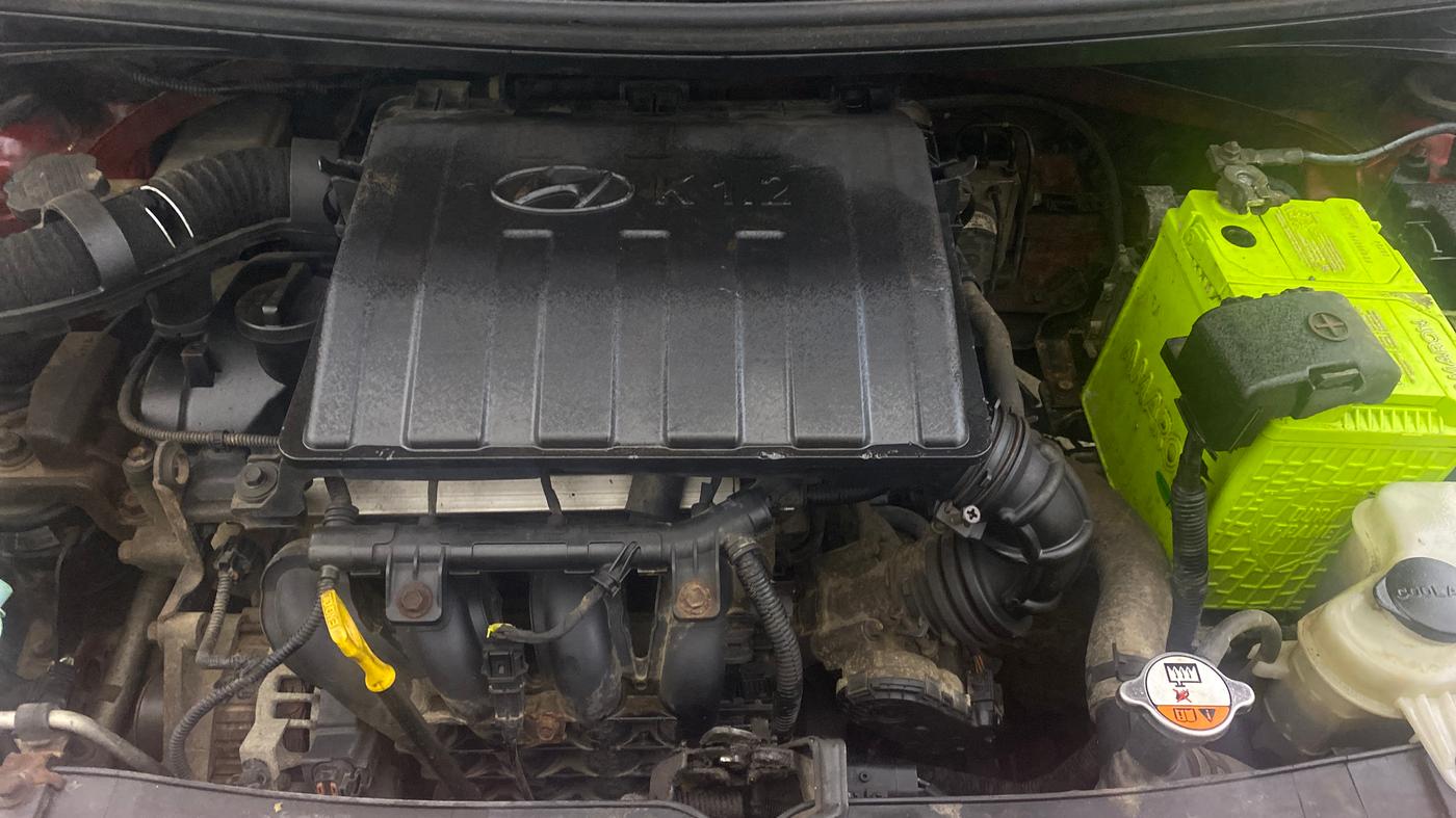 2014 Hyundai Xcent S (O) 1.2, Petrol, Manual, 51,492 km, Engine View