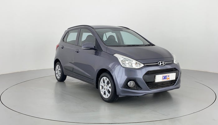 2016 Hyundai Grand i10 SPORTZ 1.2 KAPPA VTVT, Petrol, Manual, 22,198 km, Right Front Diagonal