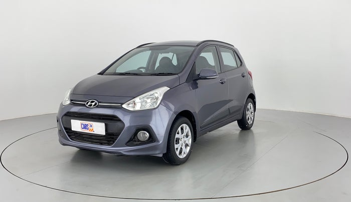 2016 Hyundai Grand i10 SPORTZ 1.2 KAPPA VTVT, Petrol, Manual, 22,198 km, Left Front Diagonal