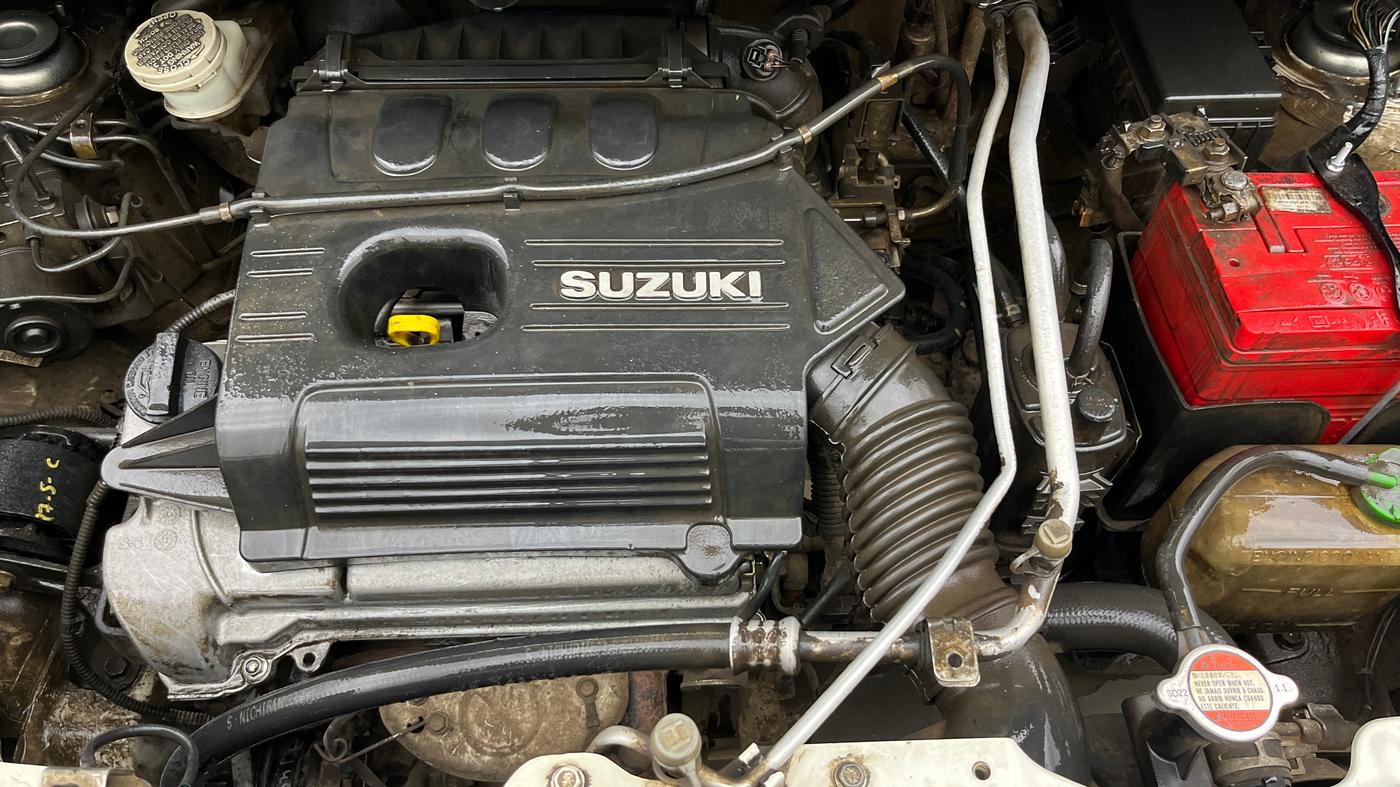 2013 Maruti Wagon R 1.0 VXI, Petrol, Manual, 64,403 km, Engine View