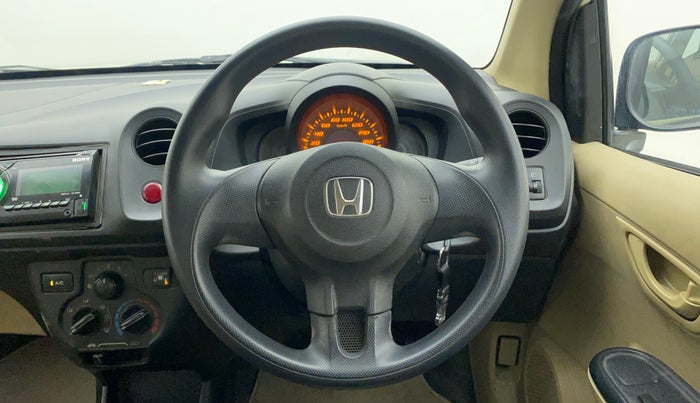 2014 Honda Amaze 1.2L I-VTEC E, CNG, Manual, 82,786 km, Steering Wheel Close Up