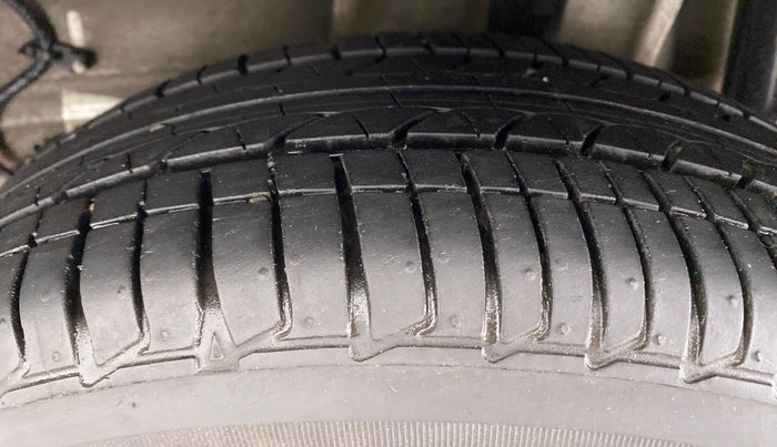 2021 Tata Tiago XZA+ 1.2 RTN, Petrol, Automatic, 22,398 km, Left Rear Tyre Tread