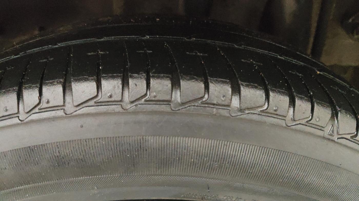 2019 Tata Tiago XZA PLUS PETROL, Petrol, Automatic, 57,497 km, Left Rear Tyre Tread