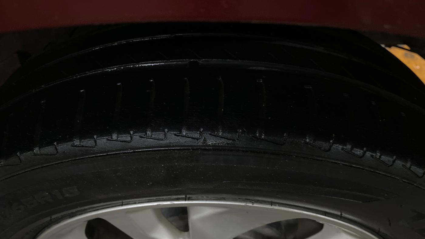 2018 Honda Amaze 1.2L I-VTEC V, Petrol, Manual, 94,738 km, Left Rear Tyre Tread