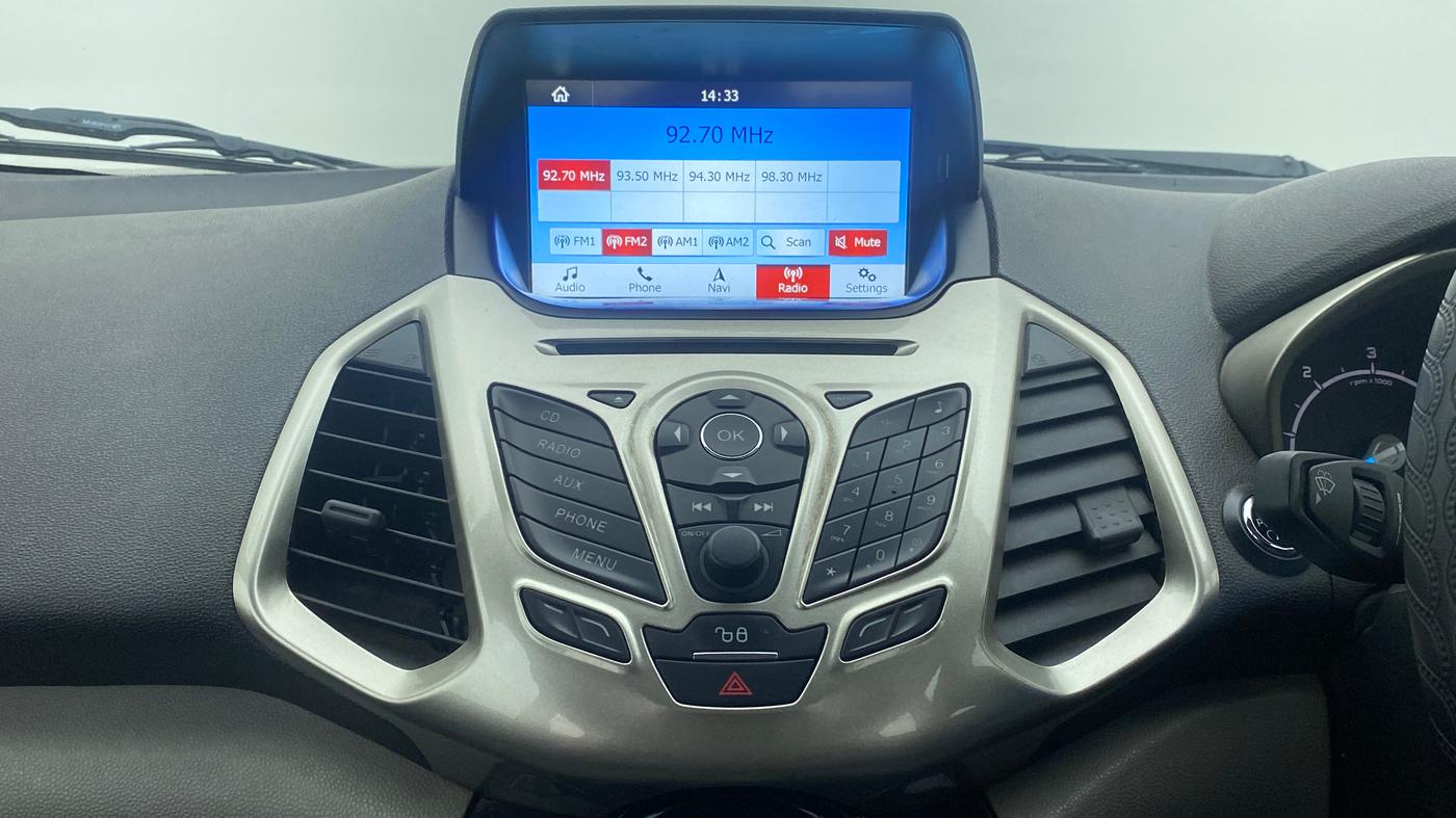2017 Ford Ecosport 1.5TITANIUM TDCI, Diesel, Manual, 63,016 km, Infotainment System