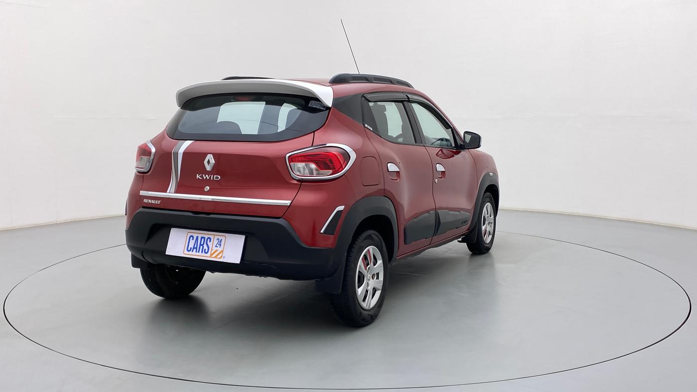 2016 Renault Kwid 1.0 RXT, Petrol, Manual, 37,902 km, Right Back Diagonal