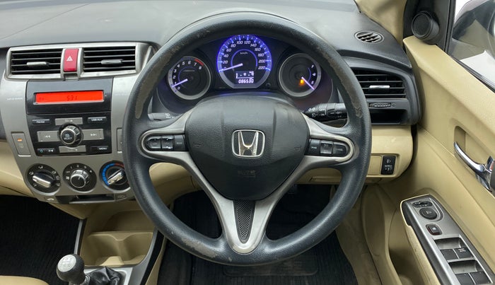 2012 Honda City 1.5L I-VTEC V MT, Petrol, Manual, 86,530 km, Steering Wheel Close Up