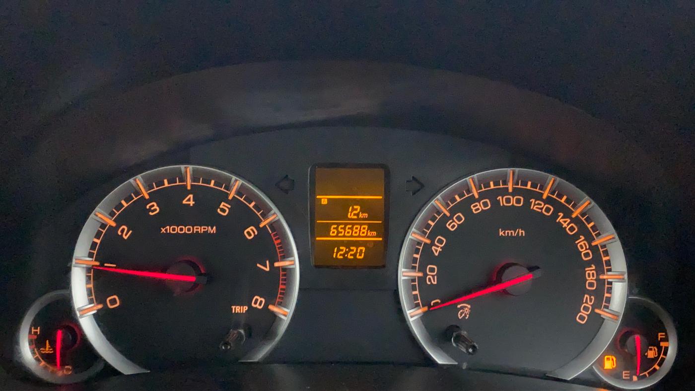2017 Maruti Swift VXI OPT, Petrol, Manual, 65,752 km, Odometer Image