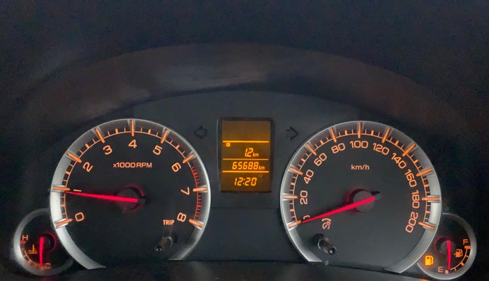 2017 Maruti Swift VXI OPT, Petrol, Manual, 65,752 km, Odometer Image