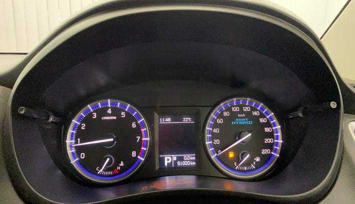 2021 Maruti S Cross ALPHA AT1.5, Petrol, Automatic, 51,013 km, Odometer Image