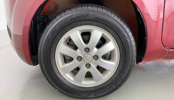 2009 Maruti Ritz ZXI, Petrol, Manual, 56,985 km, Left Front Wheel