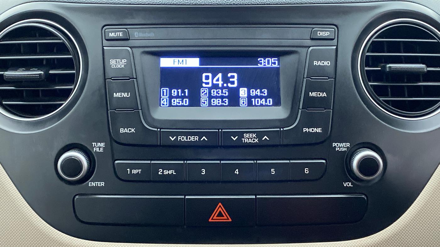 2018 Hyundai Grand i10 MAGNA 1.2 KAPPA VTVT, Petrol, Manual, 21,009 km, Infotainment System